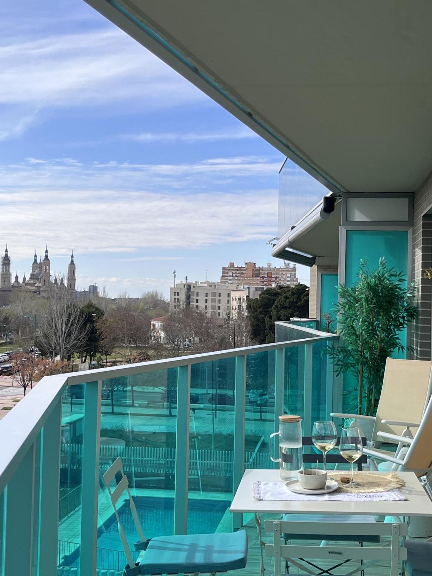 Apartamento Balcón del Ebro- Excepcional! Zaragoza Exterior foto